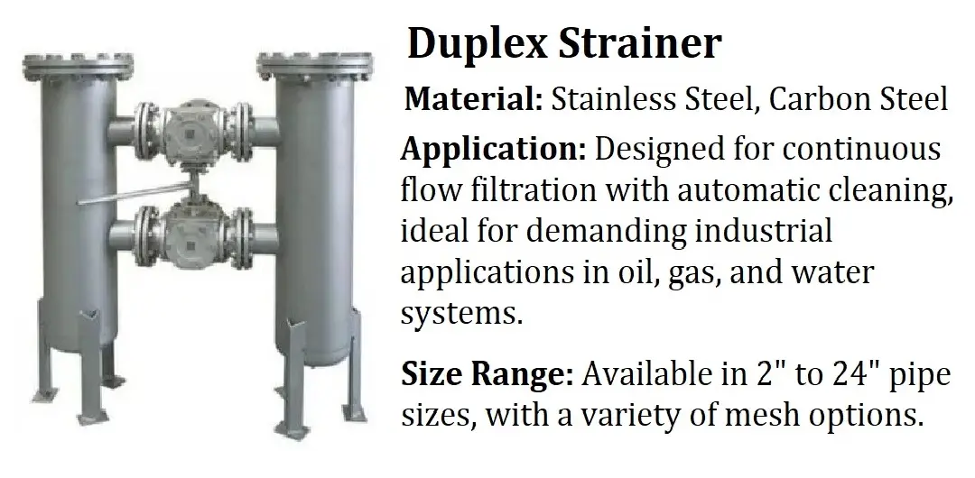 Industrial Strainers Manufacturer in Kudal